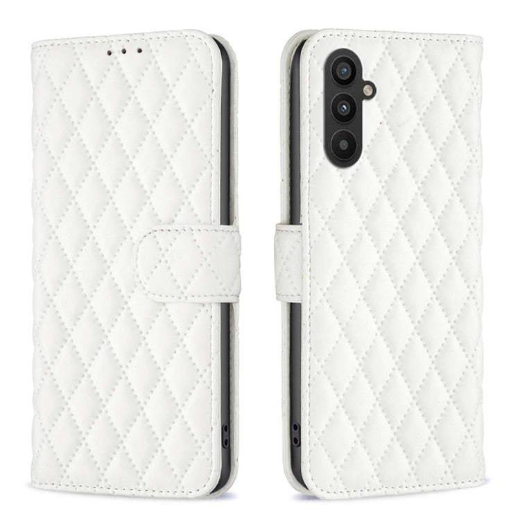 For Samsung Galaxy A24 4G Diamond Lattice Wallet Leather Flip Phone Case