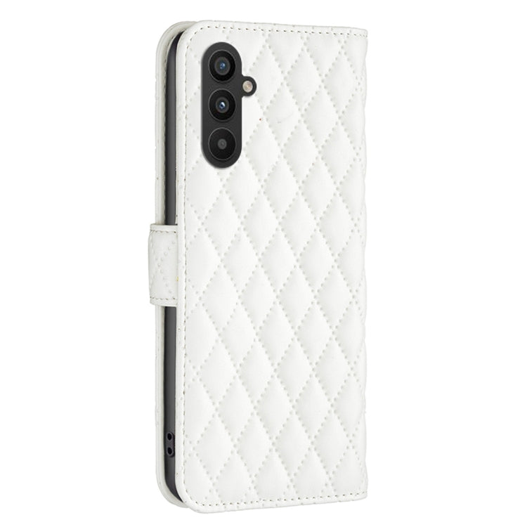 For Samsung Galaxy A24 4G Diamond Lattice Wallet Leather Flip Phone Case