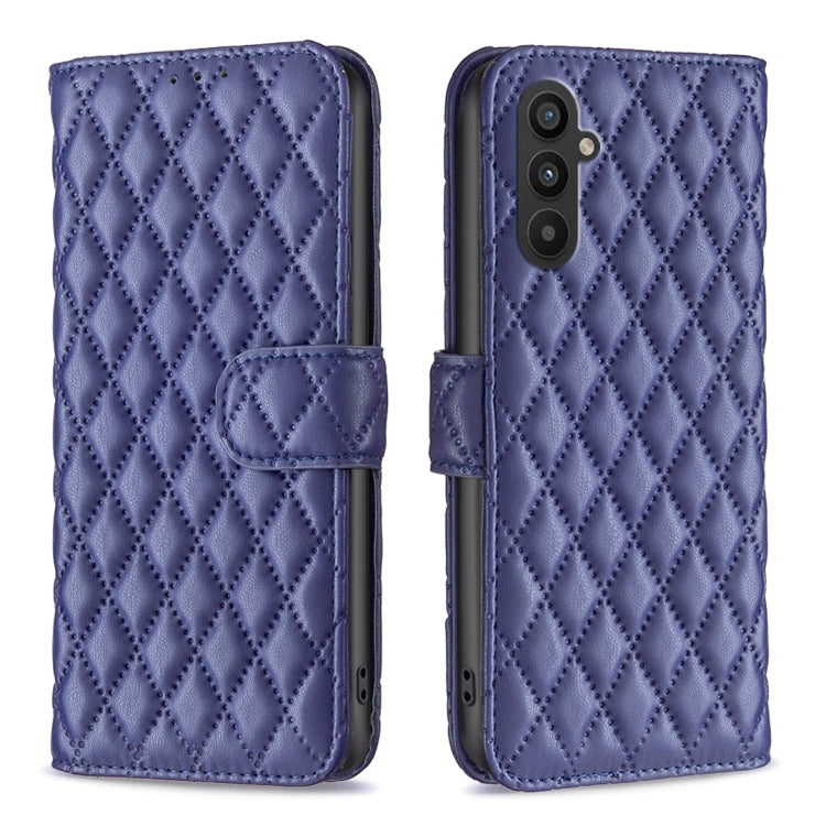 For Samsung Galaxy A24 4G Diamond Lattice Wallet Leather Flip Phone Case