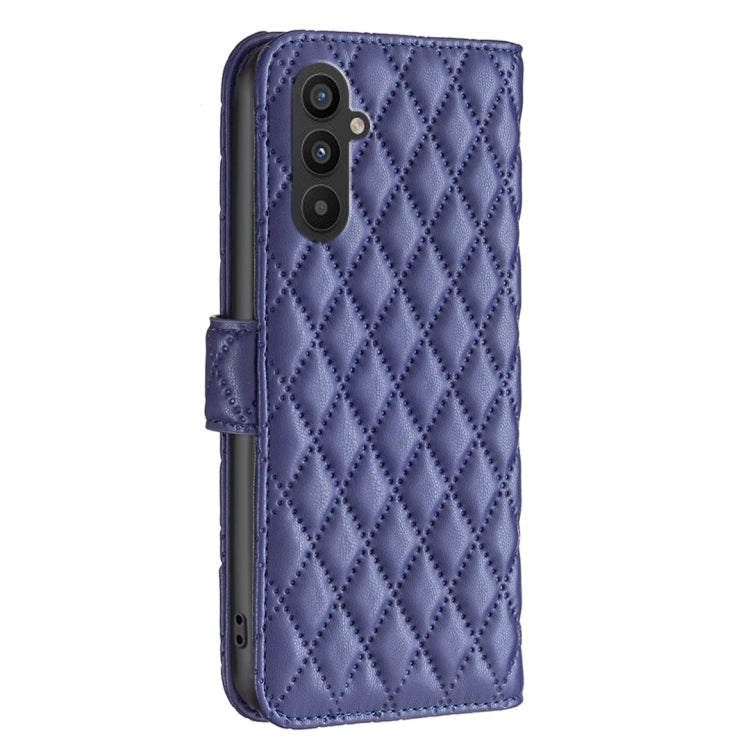 For Samsung Galaxy A24 4G Diamond Lattice Wallet Leather Flip Phone Case