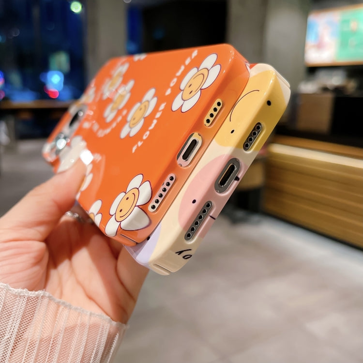 For iPhone 13 Pro Max Pattern PC Shockproof Protective Phone Case