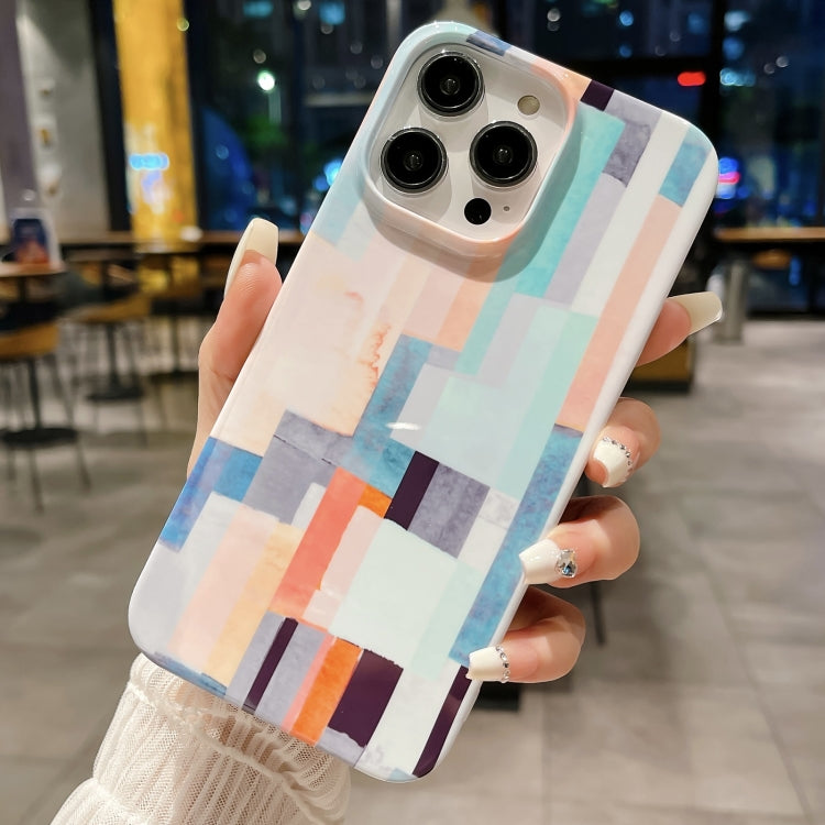 For iPhone 12 Pro Max Pattern PC Shockproof Protective Phone Case