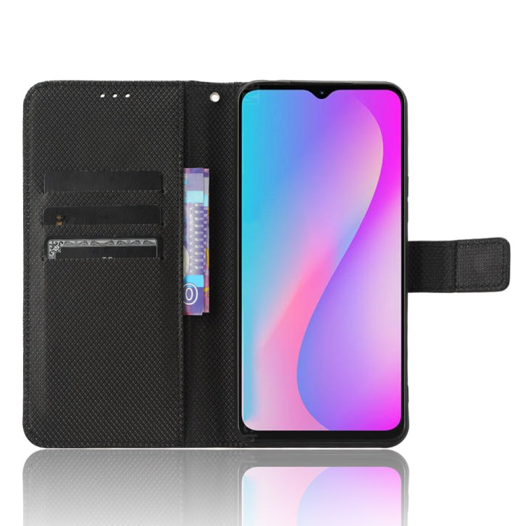 For Itel A60 Diamond Texture Leather Phone Case