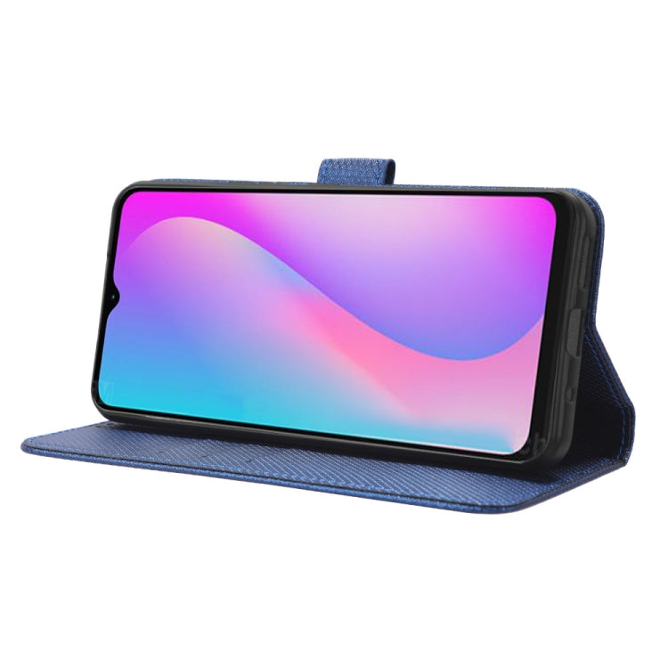 For Itel A60 Diamond Texture Leather Phone Case