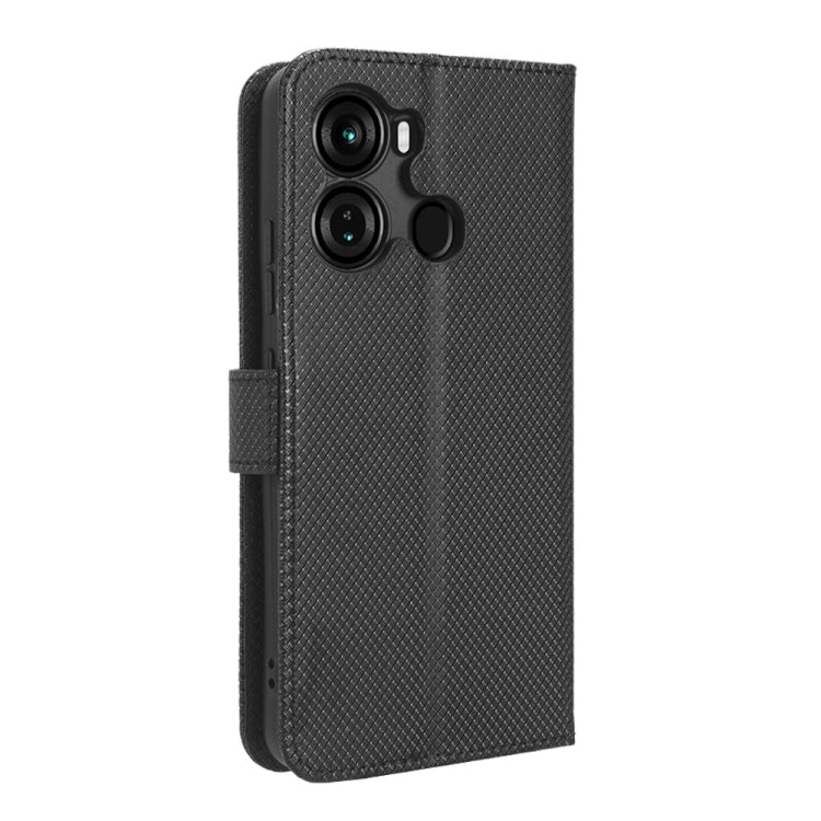 For Itel P40 Diamond Texture Leather Phone Case