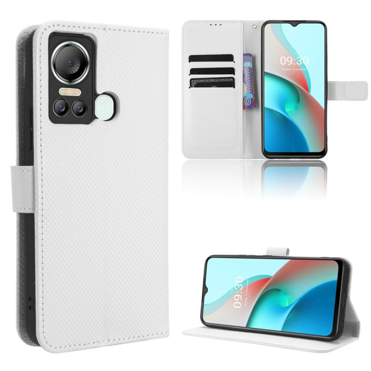 For Itel S18 S663L Diamond Texture Leather Phone Case