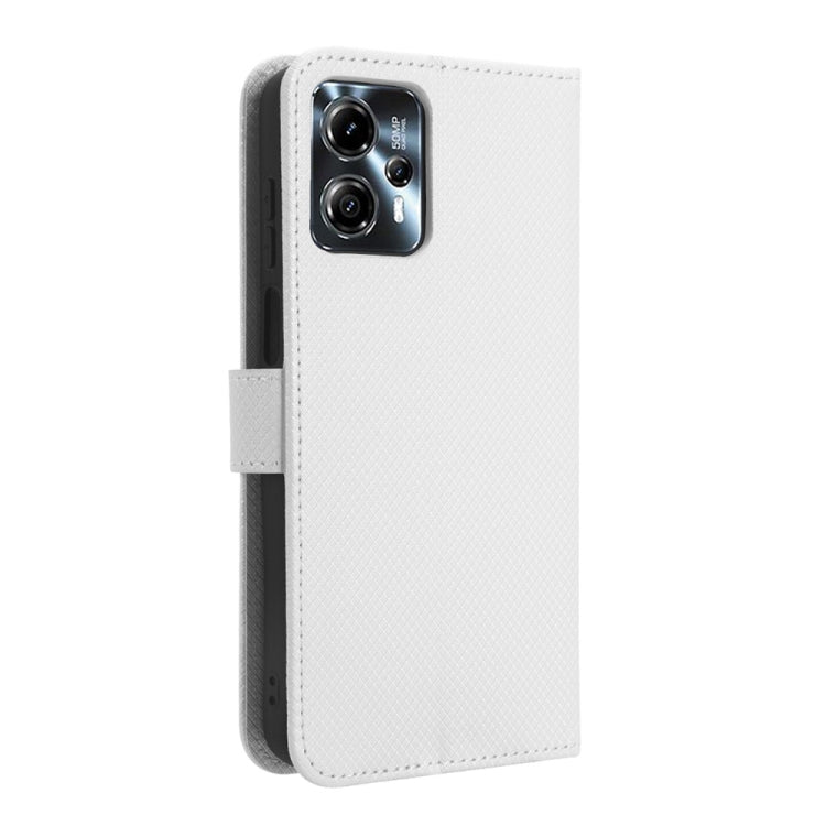 For Motorola Moto G13 / G23 4G Diamond Texture Leather Phone Case