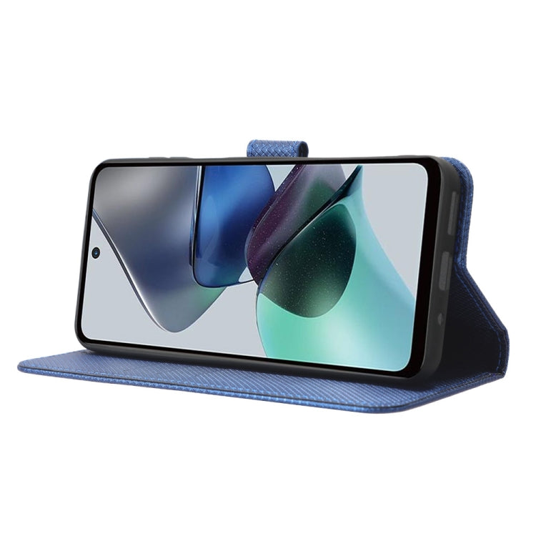 For Motorola Moto G13 / G23 4G Diamond Texture Leather Phone Case