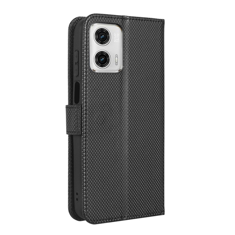 For Motorola Moto G73 5G Diamond Texture Leather Phone Case