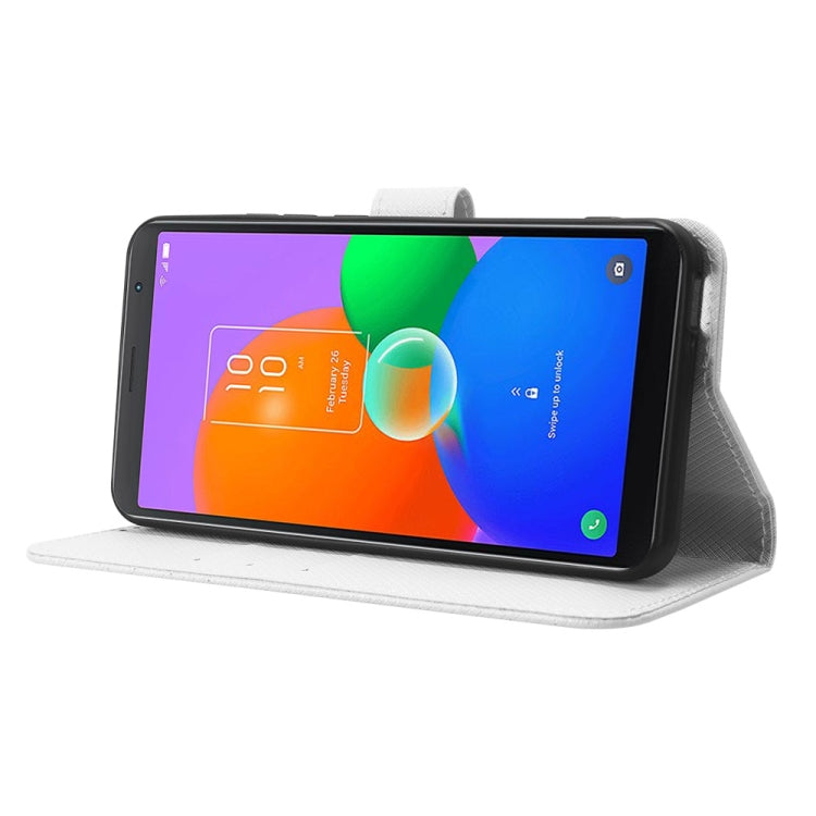 For TCL 403 Diamond Texture Leather Phone Case