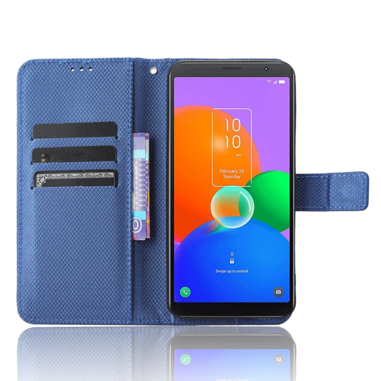 For TCL 403 Diamond Texture Leather Phone Case