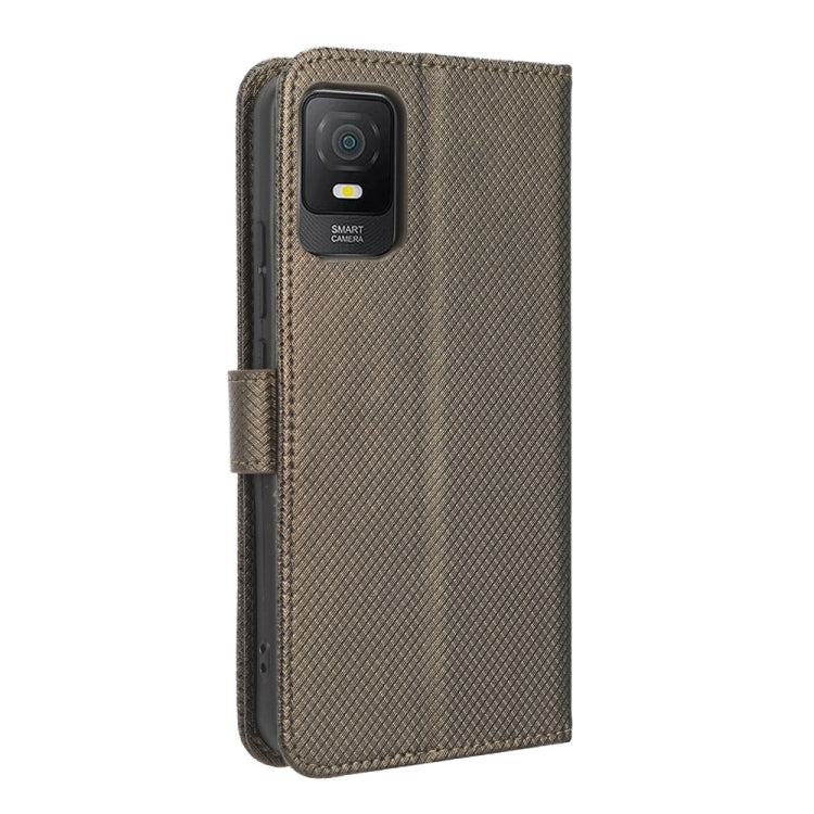 For TCL 403 Diamond Texture Leather Phone Case