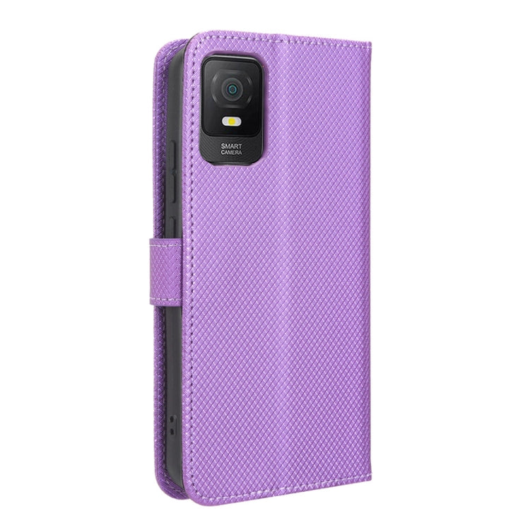 For TCL 403 Diamond Texture Leather Phone Case
