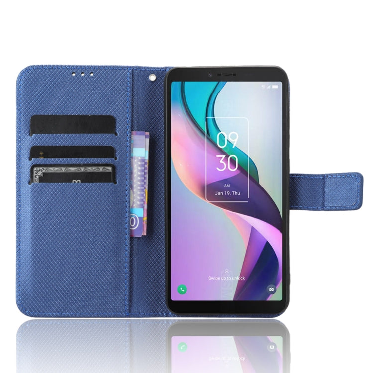 For TCL Ion X Diamond Texture Leather Phone Case