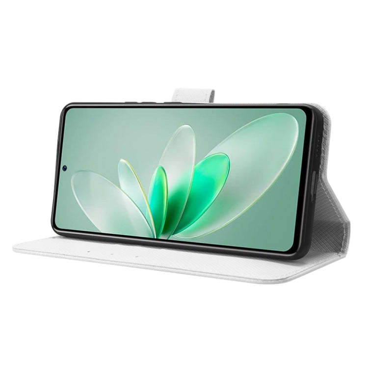 For vivo V27e / S16e Diamond Texture Leather Phone Case