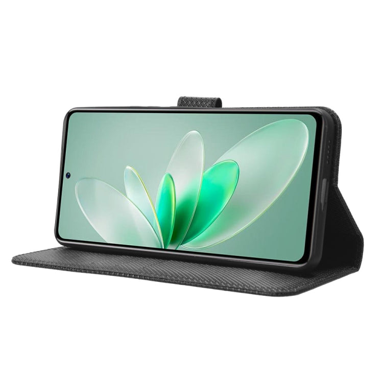 For vivo V27e / S16e Diamond Texture Leather Phone Case