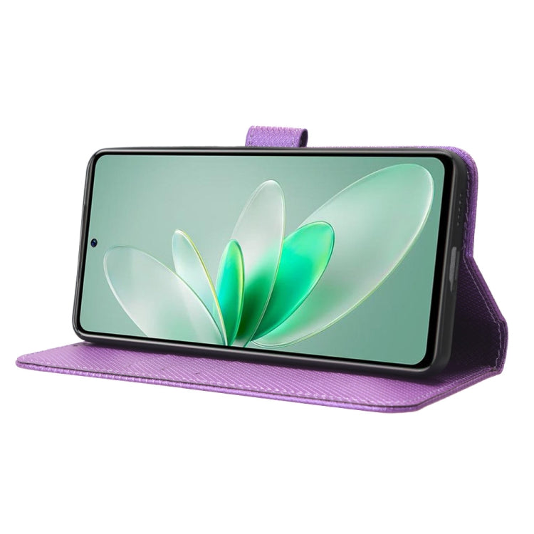 For vivo V27e / S16e Diamond Texture Leather Phone Case