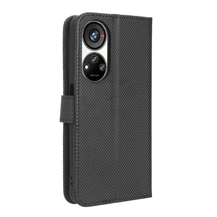 For ZTE Blade V40s Diamond Texture Leather Phone Case