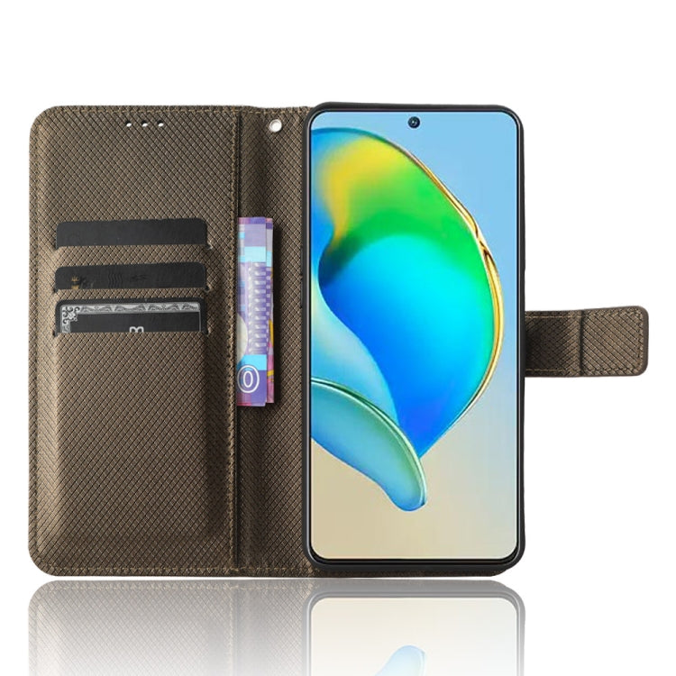 For ZTE Blade V40s Diamond Texture Leather Phone Case