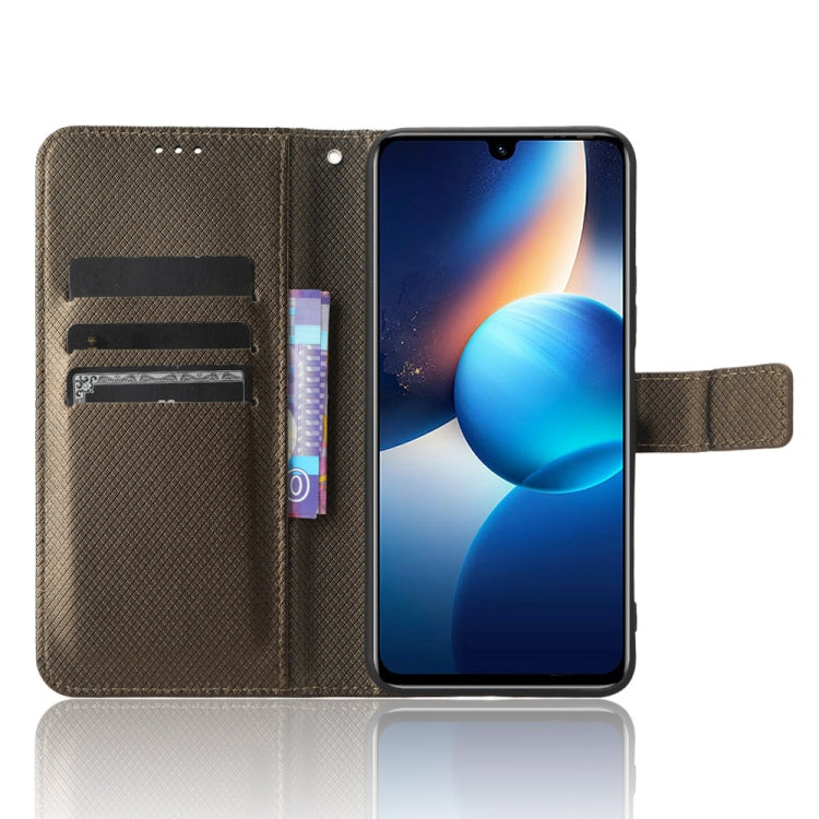 For Infinix Zero 20 X6821 Diamond Texture Leather Phone Case