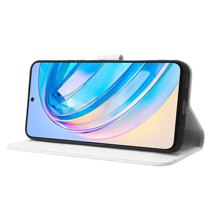 For Honor X8a Diamond Texture Leather Phone Case