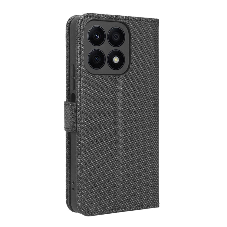 For Honor X8a Diamond Texture Leather Phone Case