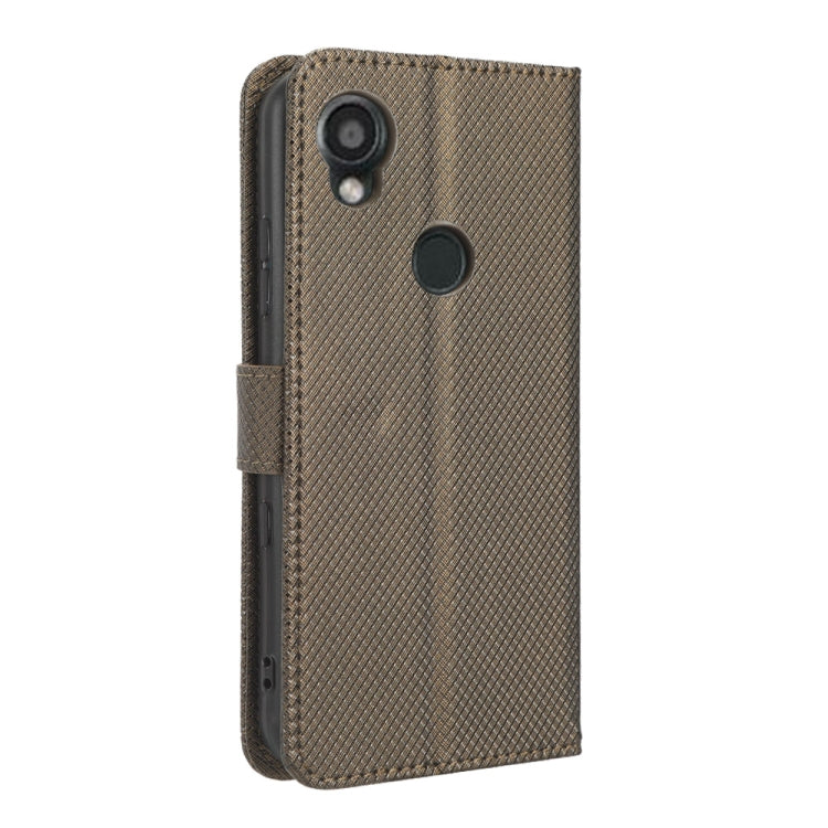 For Kyocera Digno SX3 KYG02 Diamond Texture Leather Phone Case