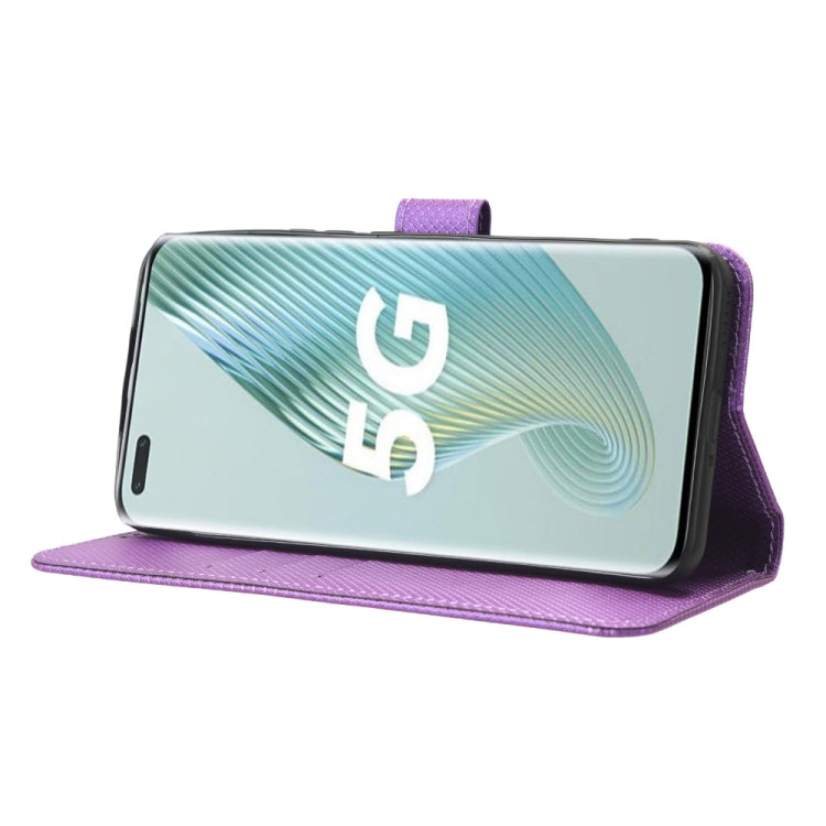 For Honor Magic5 Pro Diamond Texture Leather Phone Case