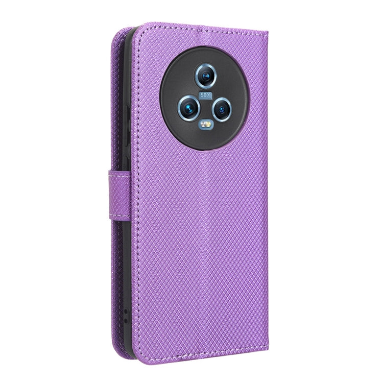 For Honor Magic5 Diamond Texture Leather Phone Case