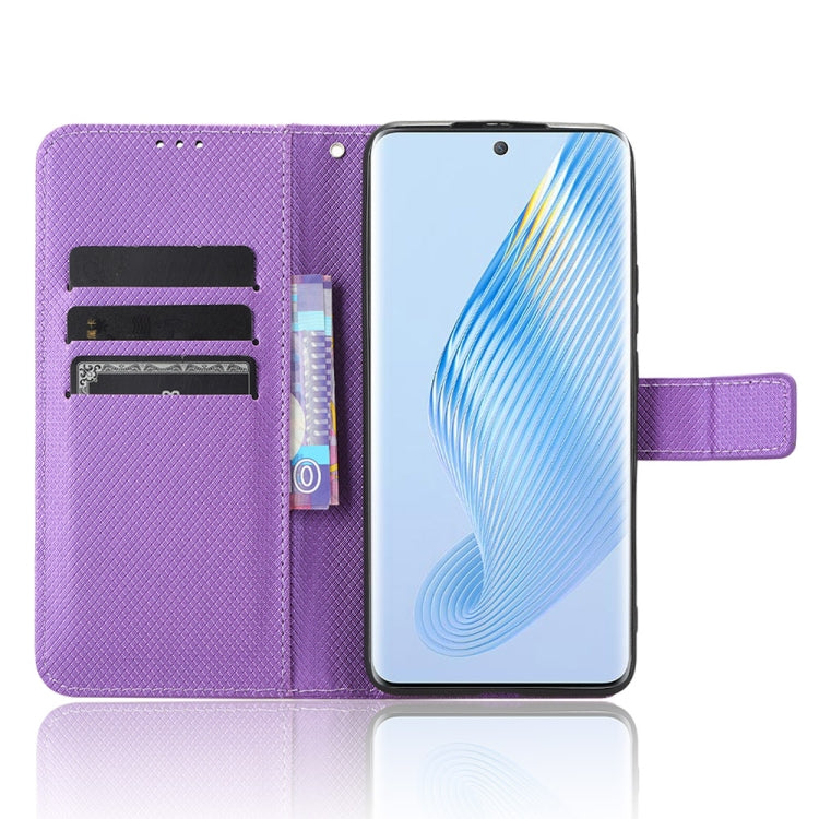 For Honor Magic5 Diamond Texture Leather Phone Case