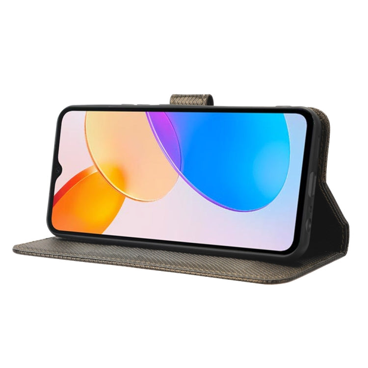 For Honor X5 Diamond Texture Leather Phone Case