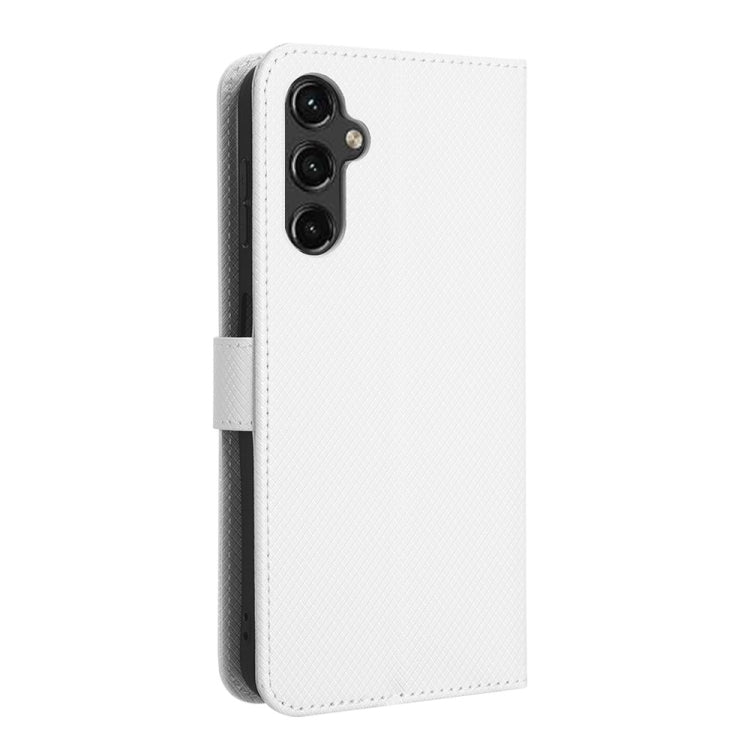 For Samsung Galaxy A24 4G Diamond Texture Leather Phone Case