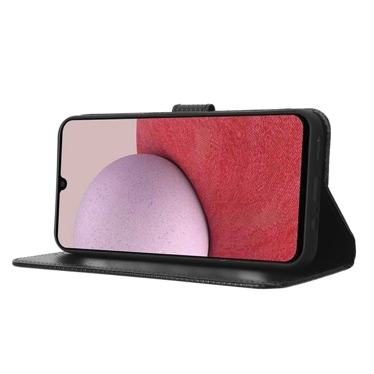 For Samsung Galaxy A24 4G Diamond Texture Leather Phone Case