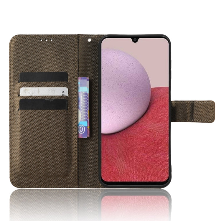 For Samsung Galaxy A24 4G Diamond Texture Leather Phone Case