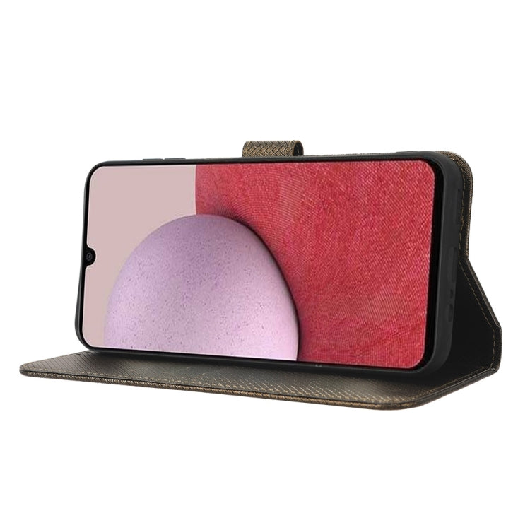 For Samsung Galaxy A24 4G Diamond Texture Leather Phone Case