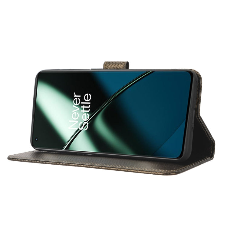 For OnePlus 11R / Ace 2 Diamond Texture Leather Phone Case