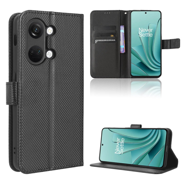 For OnePlus Ace 2V Diamond Texture Leather Phone Case