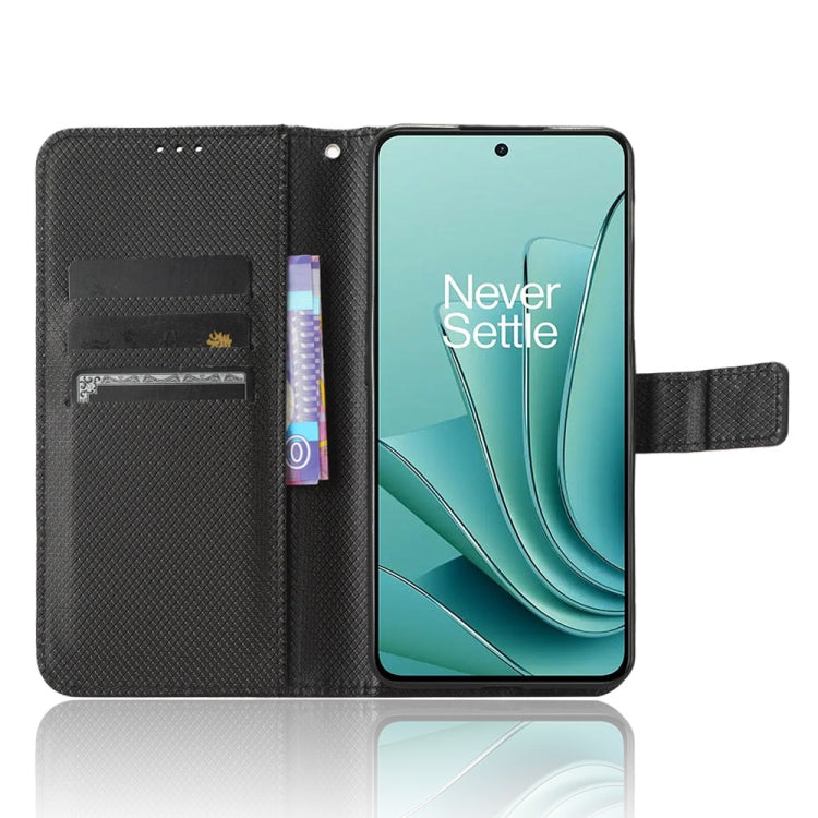 For OnePlus Ace 2V Diamond Texture Leather Phone Case