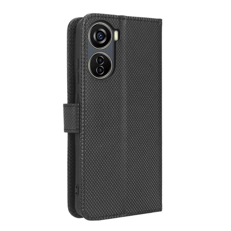 For ZTE Blade V40 Design Diamond Texture Leather Phone Case