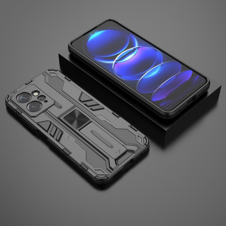For Xiaomi Redmi Note 12 4G Supersonic PC + TPU Shock-proof Phone Case with Holder