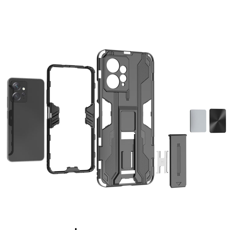 For Xiaomi Redmi Note 12 4G Supersonic PC + TPU Shock-proof Phone Case with Holder