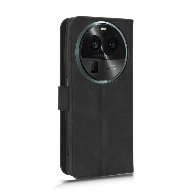 For OPPO Find X6 Skin Feel Magnetic Flip Leather Phone Case