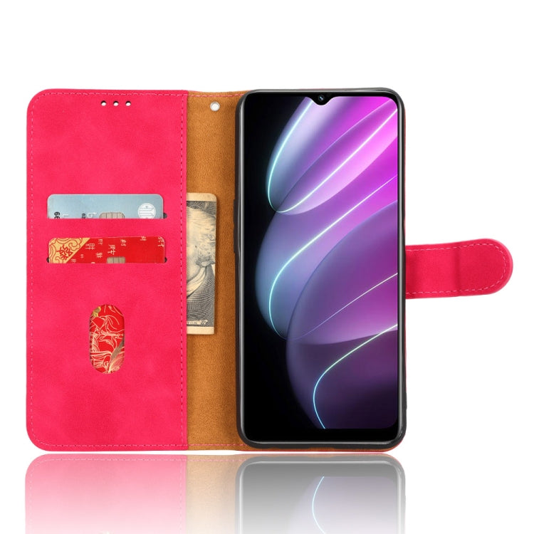 For Realme V30 / V30T Skin Feel Magnetic Flip Leather Phone Case