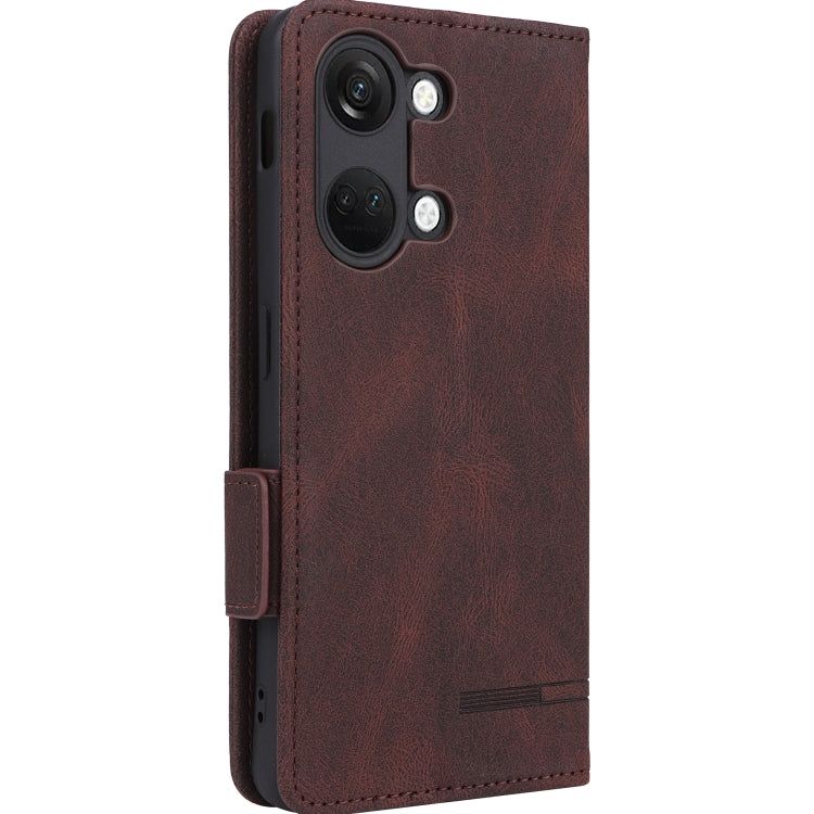 For OnePlus Ace 2V Magnetic Clasp Leather Phone Case