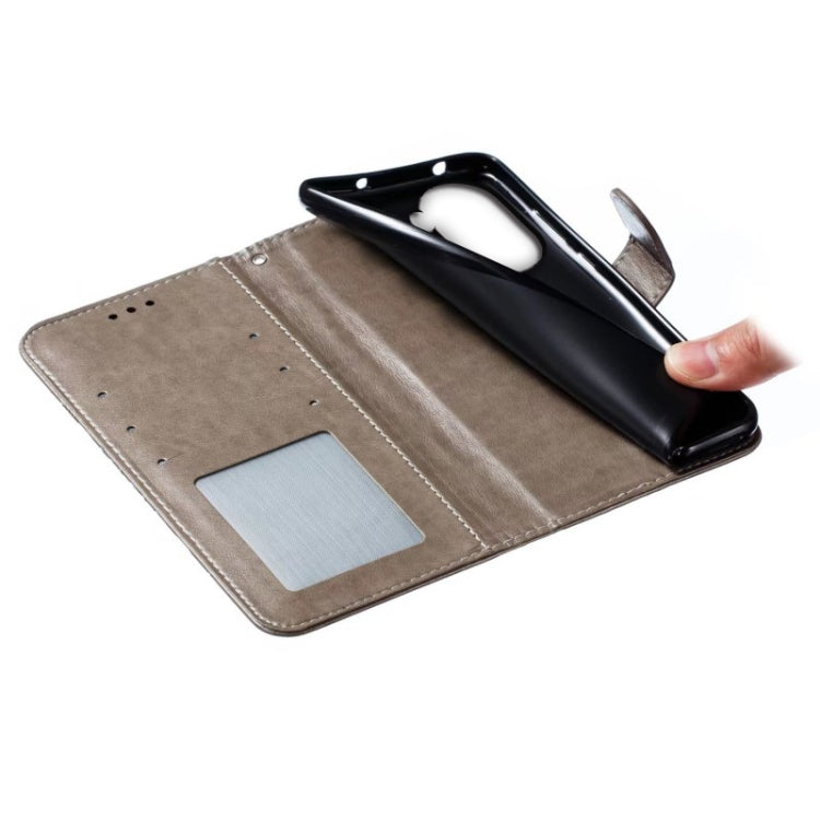 For Huawei nova 10 SE Sun Mandala Embossing Pattern Phone Leather Case