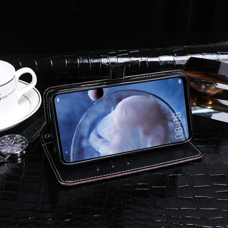 For Huawei Nova 5Z idewei Crocodile Texture Horizontal Flip Leather Case with Holder & Card Slots & Wallet