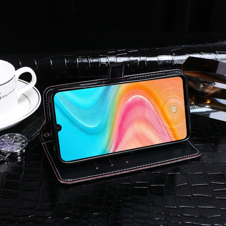 For Huawei Honor 20 Lite idewei Crocodile Texture Horizontal Flip Leather Case with Holder & Card Slots & Wallet