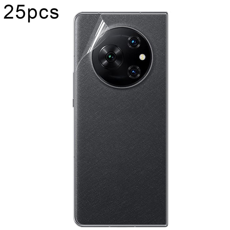For Tecno Phantom V Fold 25pcs Full Screen Protector Explosion-proof Back Screen Hydrogel Film