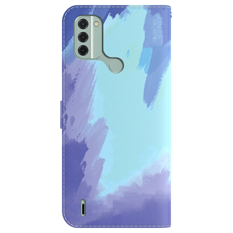 For Nokia C31 Watercolor Pattern Flip Leather Phone Case