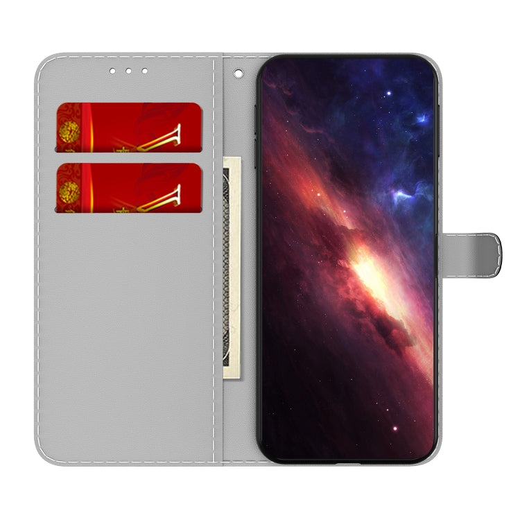 For Xiaomi Redmi 12C / 11A Watercolor Pattern Flip Leather Phone Case